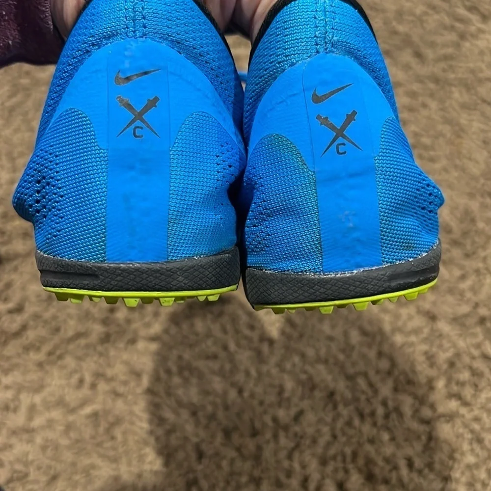 Nike XC Track train Blue Athletic Shoes with Lightweight Design and Rubber Sole
